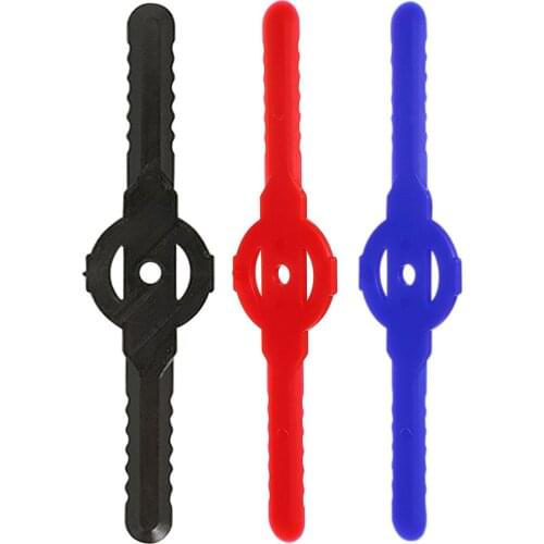 10pcs 2 Teeth Plastic Replacement Brush Cutter Blade Grass Trimmer Knife Lawn Mower Fittings Accessories for Garden Tool Parts