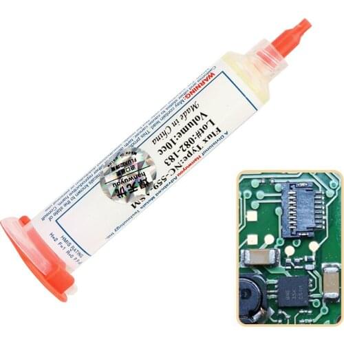 10cc NC-559 Soldering Paste No-Clean Solder Paste Welding Advanced Oil Flux Grease PCB IC Parts Welding NC-559-ASM-UV BGA