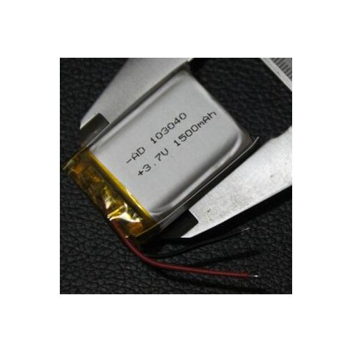 Free shipping 2pcs/lot 103040 3.7v 1500mah lithium battery li-polymer rechargeable battery bluetooth mini speaker battery