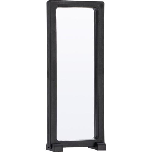 3D Floating Frame Shadow Box Display Case Coin Box Jewelry Display Show Case With Rectangle Base 23x9cm