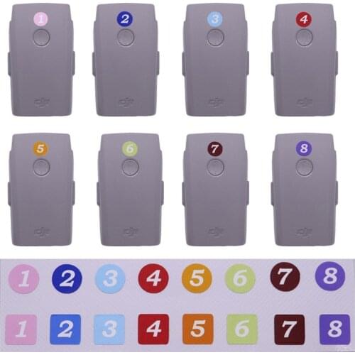 DJI Mavic Air 2 Drone Battery Digital Sticker Skin Cover Waterproof Sticker Spare For DJI general drone Battery
