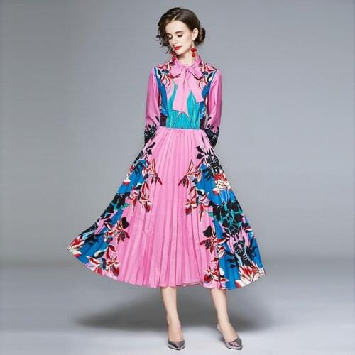 Houthion Long Sleeve Summer Dresses