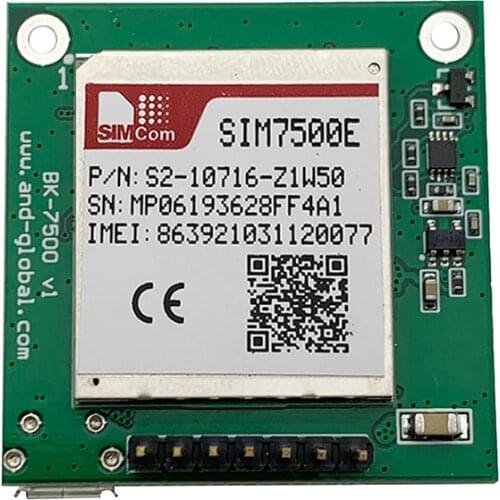 SIM7500E breakout board SIM7500 LTE Cat-1 Module 100% New&Original SIMCOM LTE-FDD B1/B3/B7/B8/B20 for EMEA/Korea/Thailand