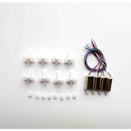 2020 New drone E68 spare parts RC Quadcopter motors engines main gears motor gear set