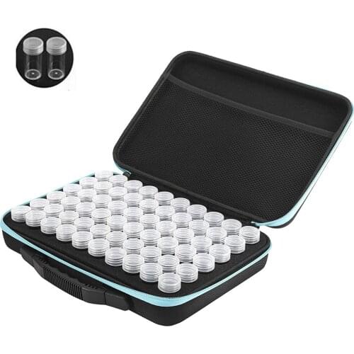 New Diamond Painting Accessories Bead Storage Bottle Diamond Embroidery Multi-function mural Tools Kit 60 Slots Handbag