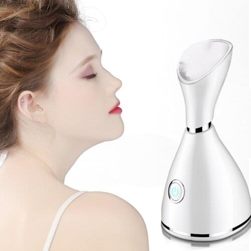 Steamer Facial Vapeur Electric Face Steaming Device Sauna Spa Steaming Nano Ionic Portable Facial Steamer Skin Care Tools