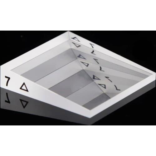 Prism 7 Degree 40mm High-precision Ophthalmic Strabismus Correction Rhomboid Prism Wedge Optical Glass Block Right-angle Prism