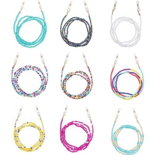Eyeglass Strap Reading Glasses Hanging Chain Vintage Fasion Anti-lost Unisex Sunglasses Mask Lanyards Neck Strap Cord Holder