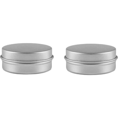 10g aluminum jar pot tin bottle container for lip gel balm cream moisturizer art nail eye shadow skin care packing