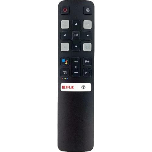 10 PCS Original RC802V FUR6 Google Assistant Voice Remote Control For TCL TV 40S6800 49S6500 55EP680 Replace RC802V FMR1