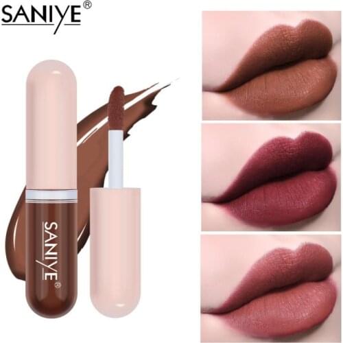 15 Colors Liquid Capsule Matte Lipstick Mini Red Lip Gloss Portable Red Lip Women Makeup Cosmetic Maquiagem TSLM1