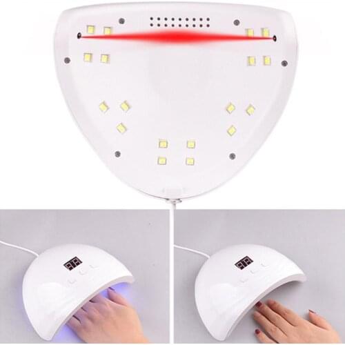 88W Uv Led Nail Lamp with Leds For Manicure Gel Nail Nail / 30S Auto Dryer / Manicure Tools 60S Drying Sensor 99S Polish La O7J8