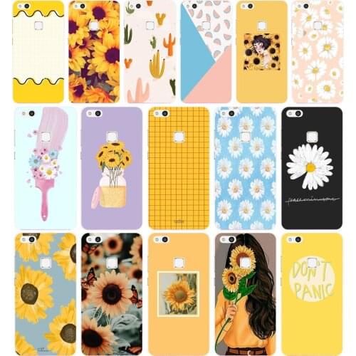 087FG Daisies Background Soft Silicone Tpu Cover Case for Honor 9 10 huawei p10 lite y6 prime 2018 mate 10 lite play p smart
