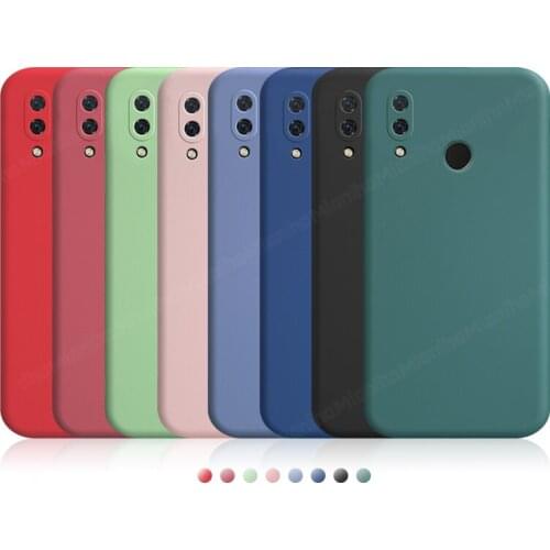 For Huawei P30 Pro Case Cover Mate 30 Lite 10 20 P10 P40 Pro Plus Liquid Silicon Shockproof Bumper Soft Phone Case on Huawei P30