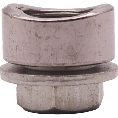 Oxygen O2 Sensor 304 Stainless Steel Weld On Bung & Plug Nut & Caps 18 x 1.5
