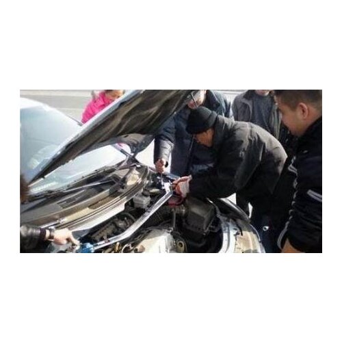 For BWM E60 before the top bar balance bar modified aluminum-magnesium alloy car modified anti-roll bar