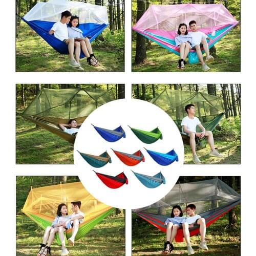 Double Hammock Travel Camping Chair Swing Beach Bed Rope Straps for Outdoor Camping Hiking Picnic Travel