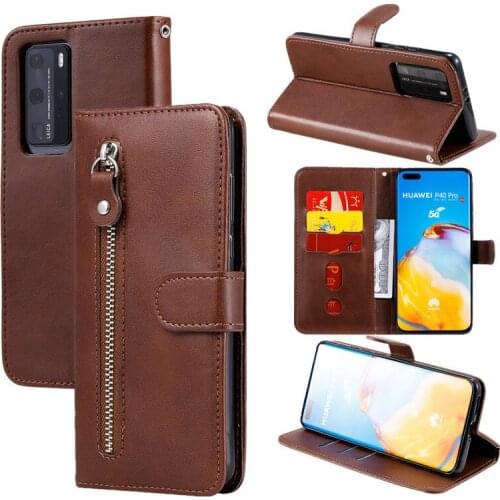 Leather Flip Wallet Case for Huawei P40 Pro Plus P30 P20 Lite Y5P Y6P P Smart 2019 Honor 9X 10 Lite 7A Y5 Y6 Y7 2019 Stand Cover