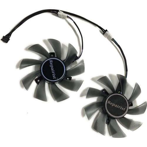 GPU VGA Cooler rx470 Graphics Card Fan As Replacement For Gigabyte RX480 Video Card RX 480/470 Cooling As Replacement