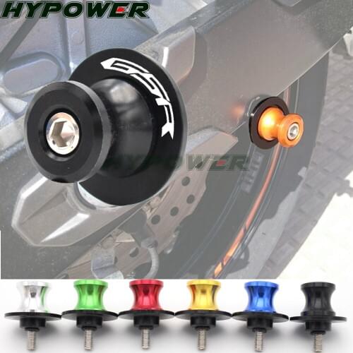 Motorcycle Aluminum Swingarm Spools Slider Stand Screw 8MM For SUZUKI GSR400 GSR600 GSR750