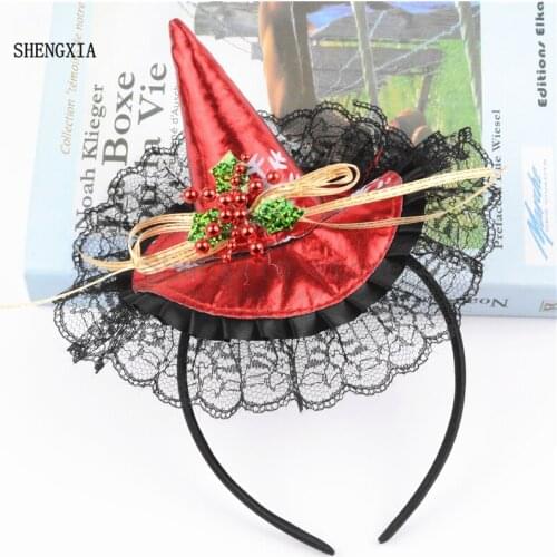 New Christmas Snowflake Hat Headband Festival Party Performance Supplies Adult Childrens Celebration Party Hat Headdress