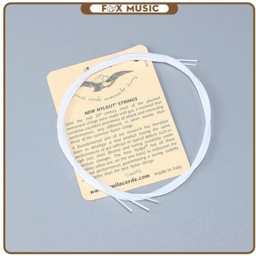 Pack KOA 4 Ukulele Strings Nylon White Replacement For Soprano Ukulele 21" 23'' 26'' New