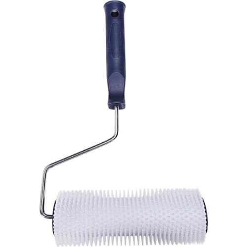 7" plastic handle Spiked Roller