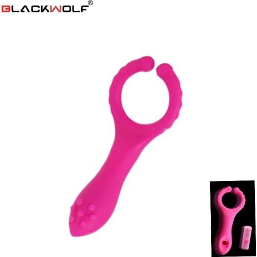 Vibrator Silicone G spot Stimulate Vibrators Dildo Nipple Clip Masturbate vibrator Adult Sex Toys For Women Men Couple