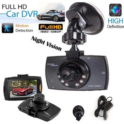 TAIHONGYU 1080P 2.7" HD LCD 170 Degree Car Front Dash Camera DVR Cam Recorder with G-Sensr Motion Detection IR Night Vision