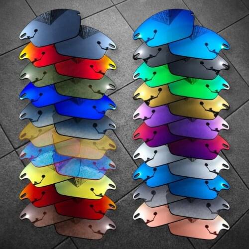 Vonxyz Multiple Choices Polarized Replacement Lenses for-Oakley Fast Jacket Sunglasses