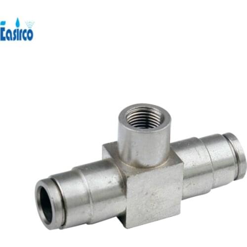 10pcs/pack)3/8'' Brass slip lock connector with 1/8'' nozzle site for mist cooling system