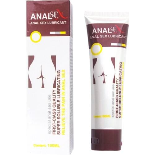 100ml Silk Anal Analgesic Grease Sex Lubricant Water-Based Pain Relief Anti-pain Gel Anal Cream Sex Oil for Adults Gay Women Men