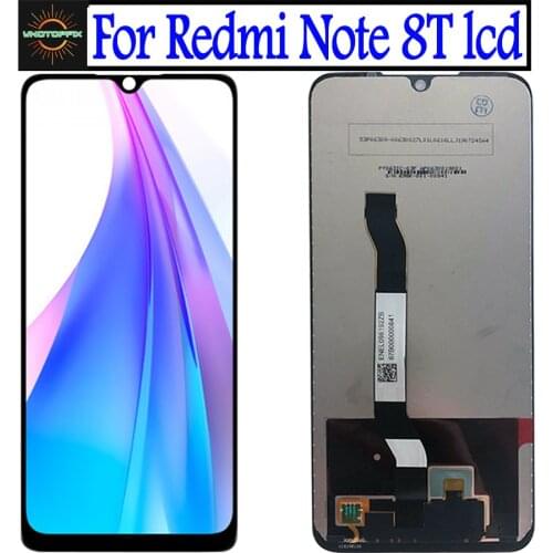 ORIGINAL For Xiaomi Redmi Note 8T LCD Display Touch Screen Digitizer Glass Panel +Frame M1908C3XG For Xiaomi Redmi Note 8T LCD