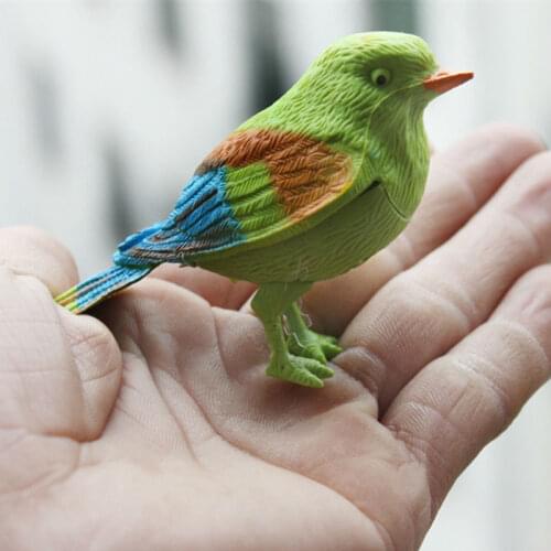 2pcs Slime Toys Simulation Birds with Sound Antistress Funny Whole Person Fake Bird Novelty Toy Useless Box