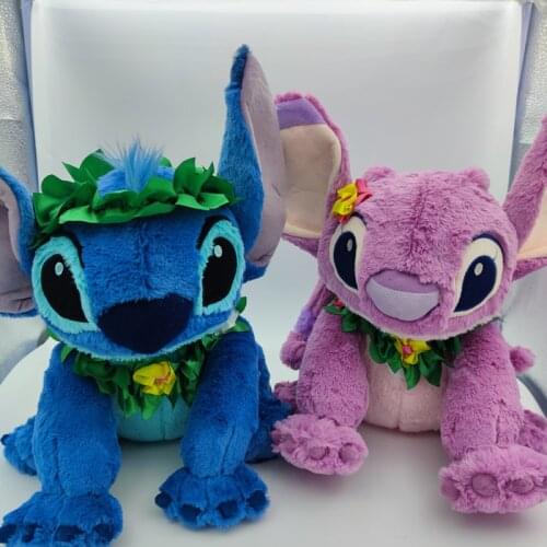 30cm Disney Lilo & Stitch Plush Toys Stitch And Angel Couples Stuffed Soft Doll Good Quality