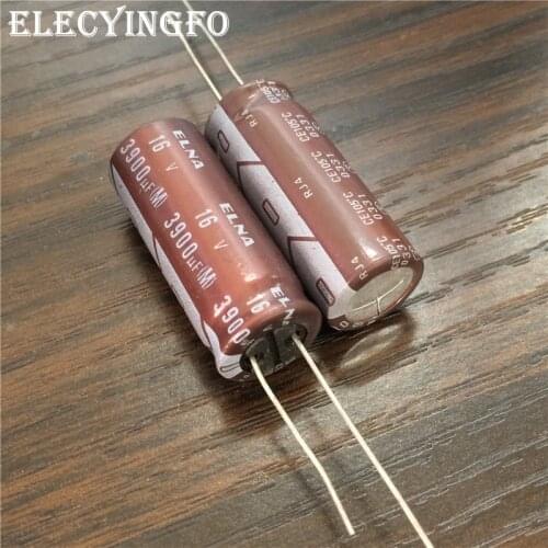 5pcs 3900uF 16V3900uf Japan ELNA RJ4 Series 12.5x30mm 16V3900uF Audio capacitor