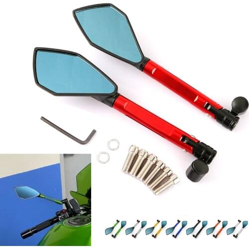 For Yamaha Tmax 500 530 YS 125 250 TDM 850 FZ6N MT 07 09 10 Nmax 155 YZF R125 R6 R3 Motorcycle Rearview Mirror CNC Side Mirror