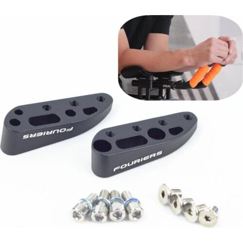 FOURIERS Triathlon Bicycle New Trinity Angle adjustment block TT Rest handle 10/15 degree Comfortable riding angle Adapter