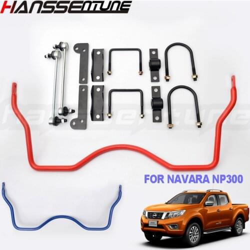 HANSSENTUNE 4x4 lifted trucks Rear anti- Sway bar and stabilizer bar Anti-roll kits offroad Accessories Fit For NP300 2015