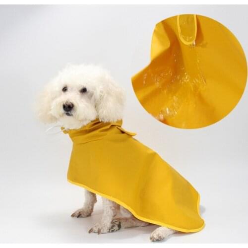 Summer Outdoor Puppy Pet Rain Coats Waterproof Reflective Pet Raincoat for Small Medium Large Dogs Pet Puppy Dog Apparels
