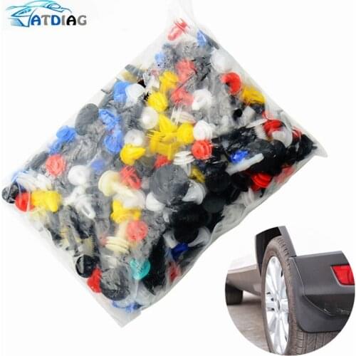 Random Mixing Universal Car Fender Plastic Clips Bumper Interior Decoration Auto Plastic Fastener