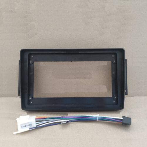 Car Fascias Navigation Frame Dash Kit For 9" Android Multimedia Player For DFSK Dongfeng Sokon C35 C36 C37 2013 2014 2015 - 2017