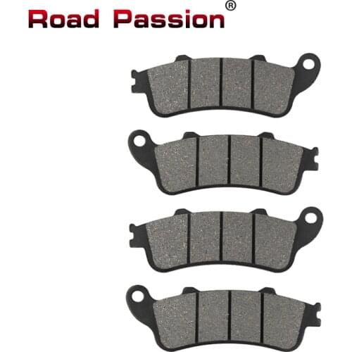 Road Passion Motorcycle Front Rear Brake Pads for HONDA GL 1800 GL1800 Goldwing 1800 2001-2015 NRX 1800 NRX1800 Rune 2004 2005