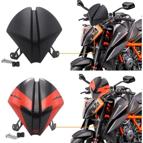 For 1290 Superduke R Motorcycle Front Windshield Windscreen Airflow Wind Deflector Fly Screen 2021 2020