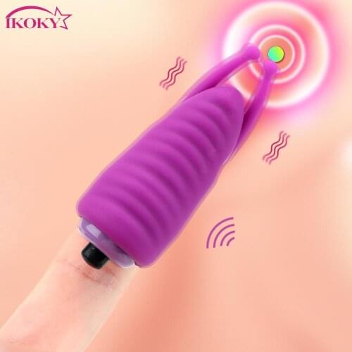 Finger Sleeve Vibrator G-Spot Finger Massage Sex Toys For Woman Bee Tentacles Female Masturbator Clitoris Stimulation