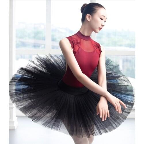 Ballet gymnastics leotard Mandarin Collar Gymnastic Body Suit Women Adult Dance Lace Dance wear ballet leotards for women