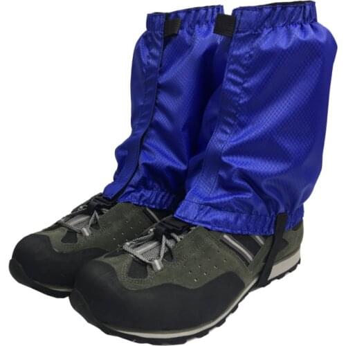 1 pair Waterproof Outdoor Cycling Shoes Cover No-slip Hiking Walking Climbing Hunting Snow Breathable Gaiters ski gaiters
