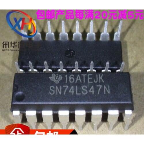10PCS/LOT 74LS47 SN74LS47N 74LS83 74LS85 74LS112 SN74LS112 74LS138 SN74LS138N 74LS145 SN74LS145N 74LS151 SN74LS151 74LS194 DIP16