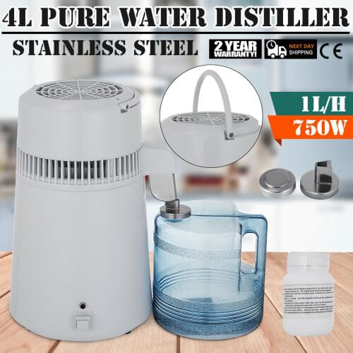 4L Metal Housing Water Distillation Interior Part Stainless Steel Water