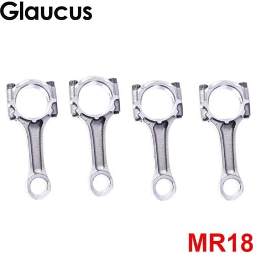4pcs MR18 MR18DE engine connecting rod for Nissan VERSA TIIDA GRAN LIVINA CUBE TIIDA CUBE 16V 1.8L 06- 12100-ed800 12100ed800